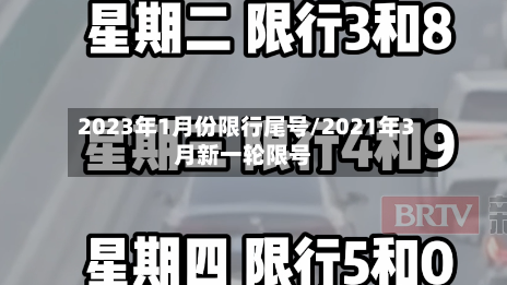 2023年1月份限行尾号/2021年3月新一轮限号-第2张图片