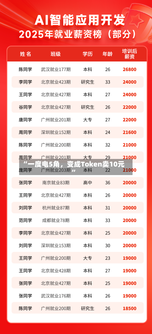 “一度电5角，变成Token卖10元”-第2张图片
