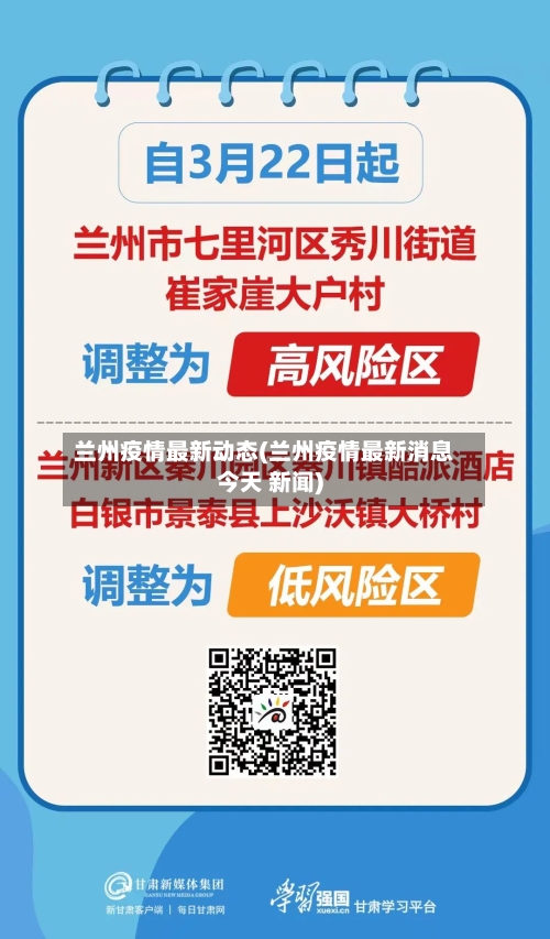 兰州疫情最新动态(兰州疫情最新消息今天 新闻)