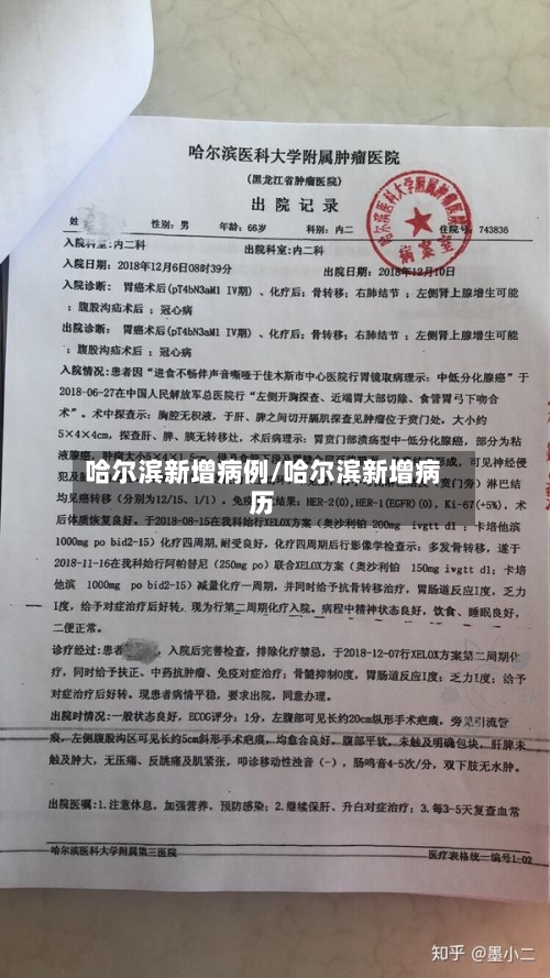 哈尔滨新增病例/哈尔滨新增病历