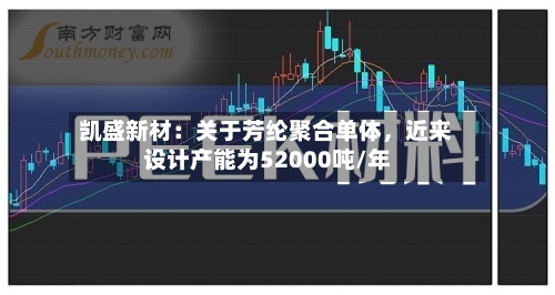 凯盛新材：关于芳纶聚合单体	，近来设计产能为52000吨/年-第2张图片