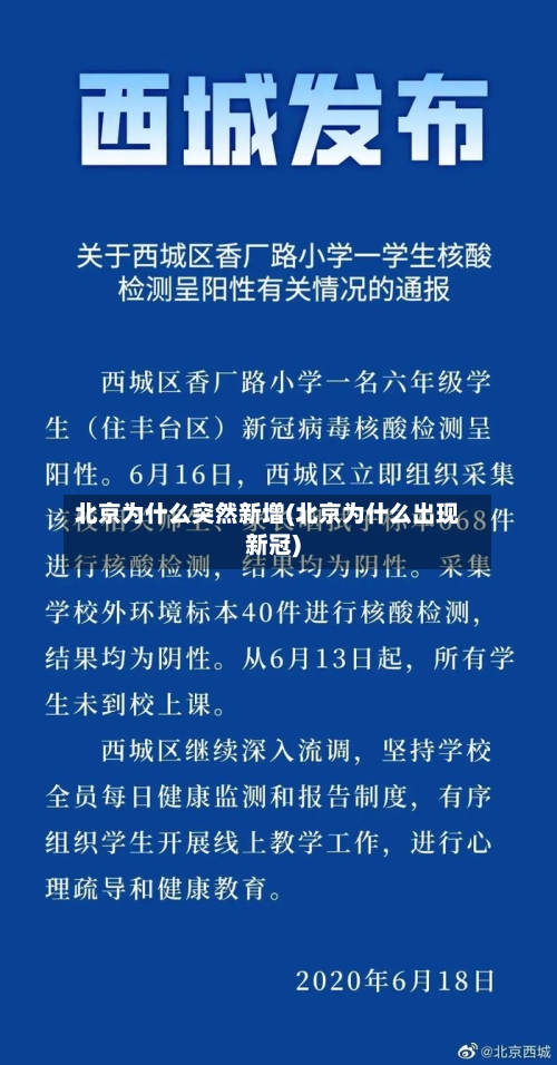 北京为什么突然新增(北京为什么出现新冠)-第2张图片