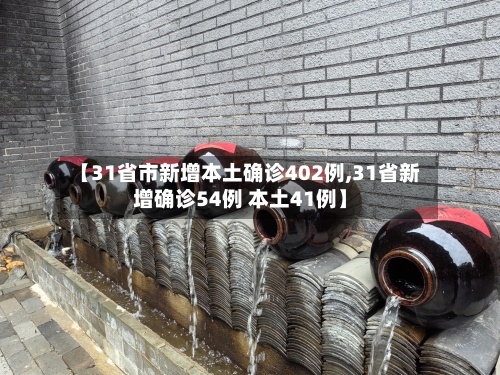 【31省市新增本土确诊402例,31省新增确诊54例 本土41例】-第3张图片