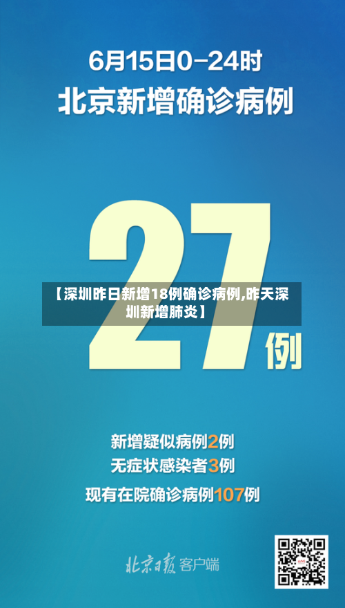 【深圳昨日新增18例确诊病例,昨天深圳新增肺炎】-第3张图片