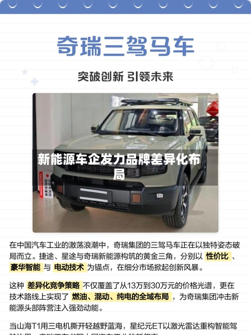新能源车企发力品牌差异化布局-第3张图片
