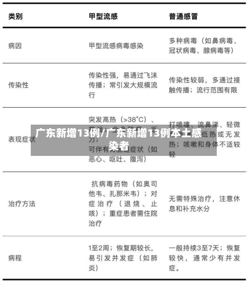 广东新增13例/广东新增13例本土感染者