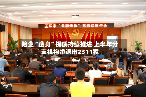 险企“瘦身	”提质持续推进 上半年分支机构净退出2311家-第2张图片
