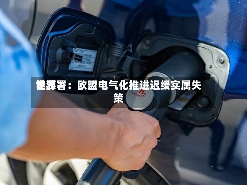 世界
能源署:欧盟电气化推进迟缓实属失策-第3张图片
