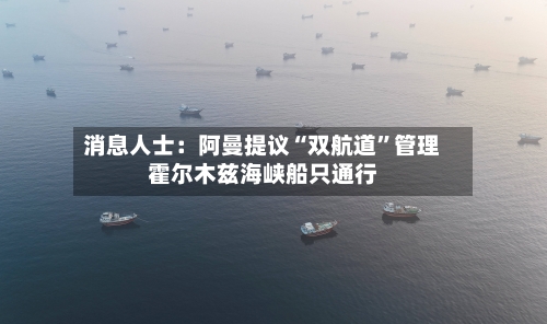 消息人士：阿曼提议“双航道”管理霍尔木兹海峡船只通行-第2张图片