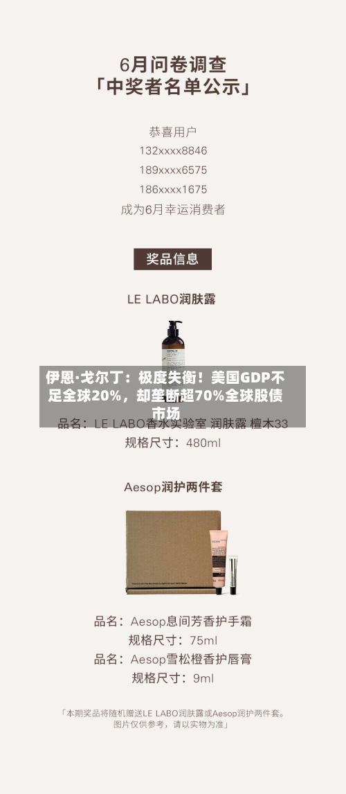 伊恩·戈尔丁：极度失衡！美国GDP不足全球20%，却垄断超70%全球股债市场-第2张图片