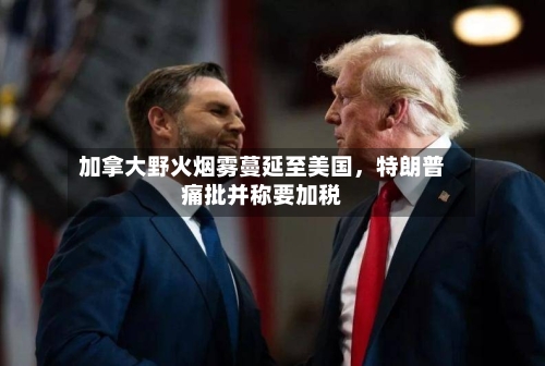 加拿大野火烟雾蔓延至美国	，特朗普痛批并称要加税-第3张图片