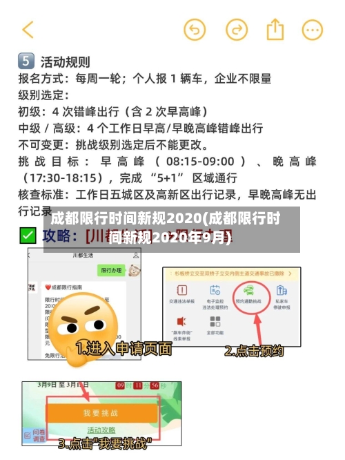 成都限行时间新规2020(成都限行时间新规2020年9月)-第3张图片