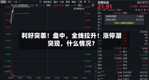 利好突袭！盘中，全线拉升！涨停潮突现，什么情况？-第2张图片