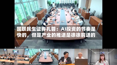 国联民生证券孔蓉：AI投资的节奏是快的，但是产业的推进是徐徐前进的