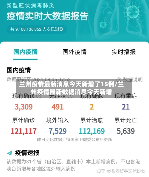 兰州疫情最新消息今天新增了15例/兰州疫情最新数据消息今天新增