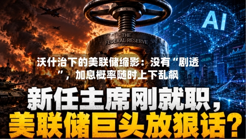 沃什治下的美联储缩影：没有“剧透”，加息概率随时上下乱飙-第2张图片