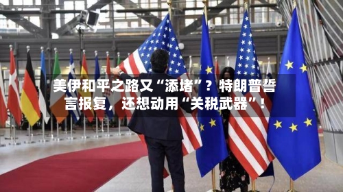 美伊和平之路又“添堵	”？特朗普誓言报复	，还想动用“关税武器”！-第2张图片