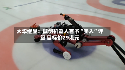 大华继显：微创机器人首予“买入”评级 目标价29港元-第2张图片