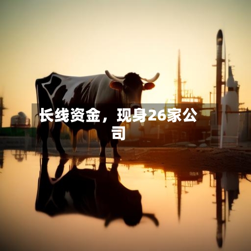 长线资金，现身26家公司-第2张图片