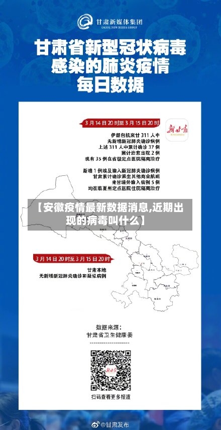 【安徽疫情最新数据消息,近期出现的病毒叫什么】