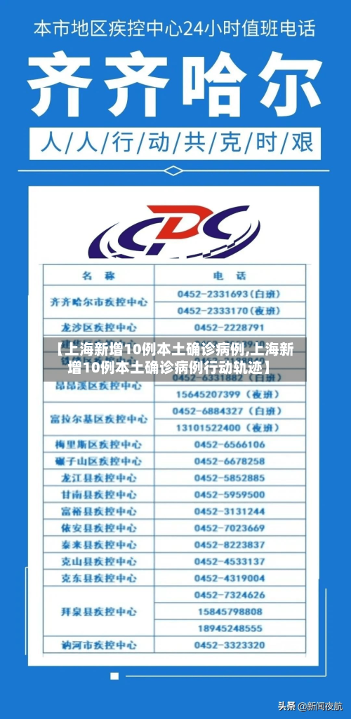 【上海新增10例本土确诊病例,上海新增10例本土确诊病例行动轨迹】
