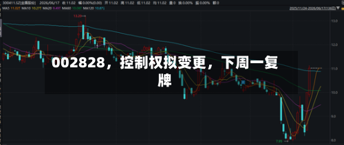002828，控制权拟变更	，下周一复牌-第2张图片
