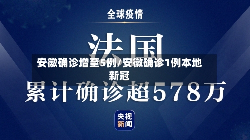 安徽确诊增至5例/安徽确诊1例本地新冠-第3张图片