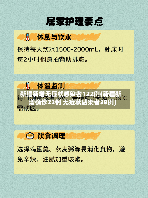 新疆新增无症状感染者122例(新疆新增确诊22例 无症状感染者38例)-第3张图片