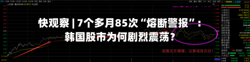 快观察 | 7个多月85次“熔断警报”：韩国股市为何剧烈震荡？-第3张图片