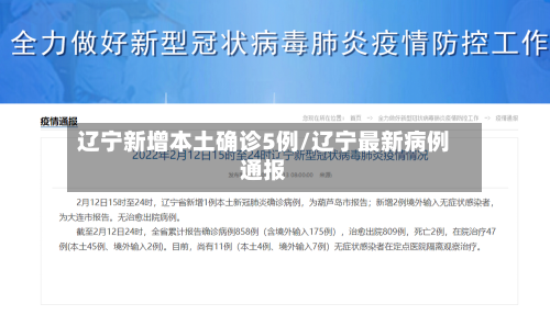 辽宁新增本土确诊5例/辽宁最新病例通报