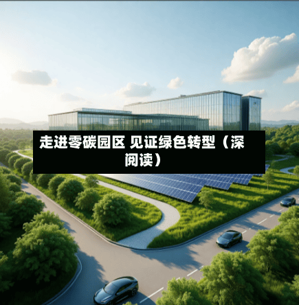 走进零碳园区 见证绿色转型（深阅读）