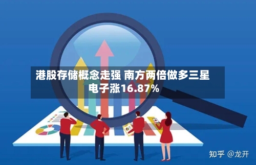 港股存储概念走强 南方两倍做多三星电子涨16.87%