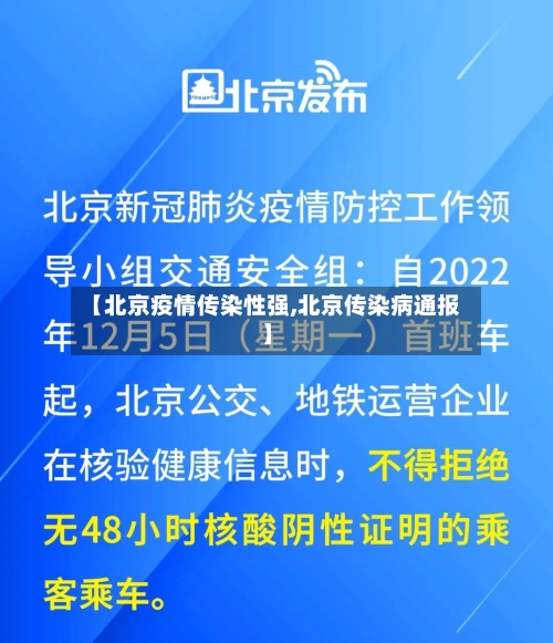 【北京疫情传染性强,北京传染病通报】-第3张图片