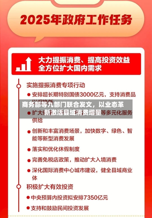 商务部等九部门联合发文	，以业态革新激活县域消费增量-第2张图片