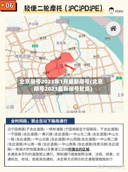 北京限号2023年1月最新限号(北京限号2023最新限号轮换)-第2张图片