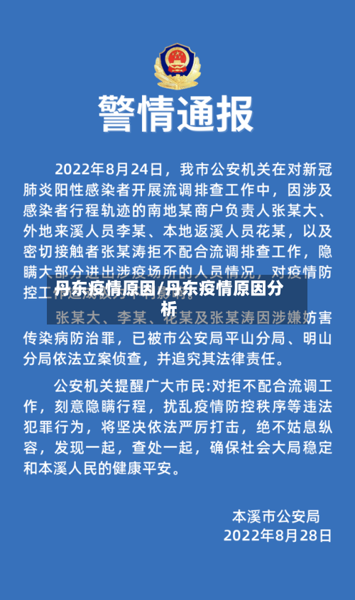 丹东疫情原因/丹东疫情原因分析