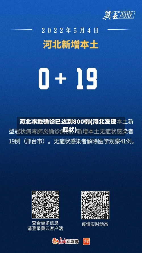 河北本地确诊已达到800例(河北发现冠状)-第2张图片