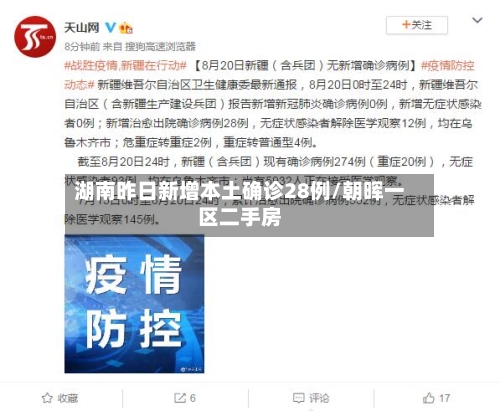 湖南昨日新增本土确诊28例/朝晖一区二手房-第2张图片