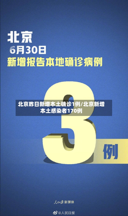 北京昨日新增本土确诊1例/北京新增本土感染者170例-第2张图片