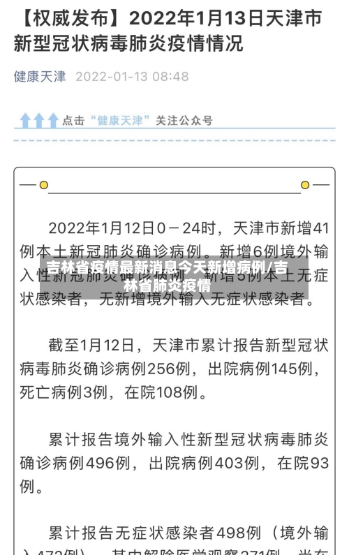 吉林省疫情最新消息今天新增病例/吉林省肺炎疫情-第2张图片