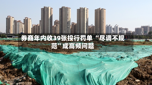 券商年内收39张投行罚单 “尽调不规范”成高频问题-第2张图片