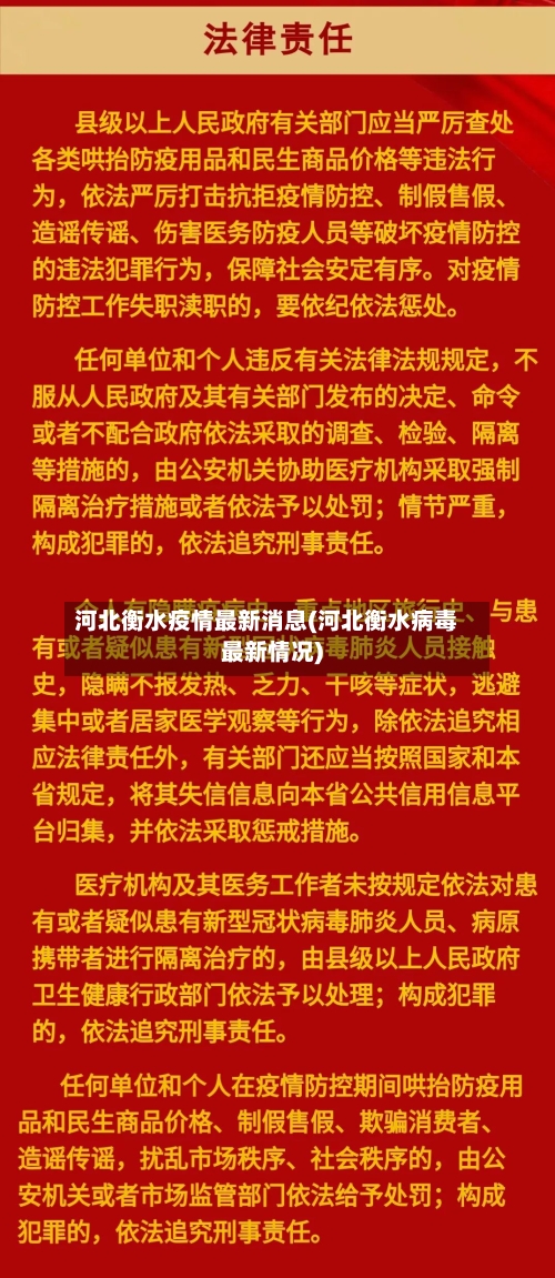 河北衡水疫情最新消息(河北衡水病毒最新情况)-第2张图片