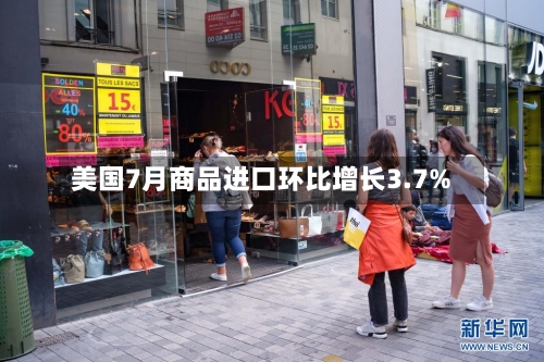 美国7月商品进口环比增长3.7%