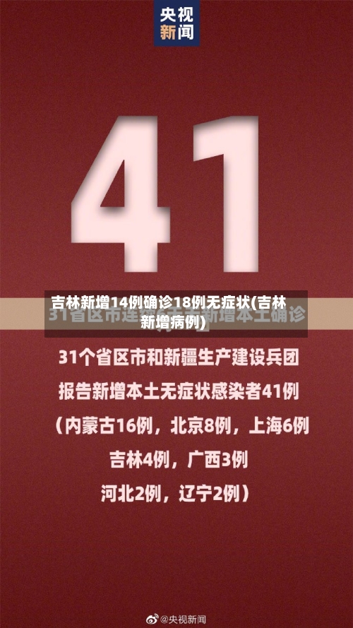 吉林新增14例确诊18例无症状(吉林新增病例)-第3张图片