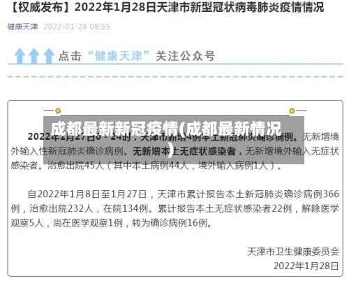 成都最新新冠疫情(成都最新情况)