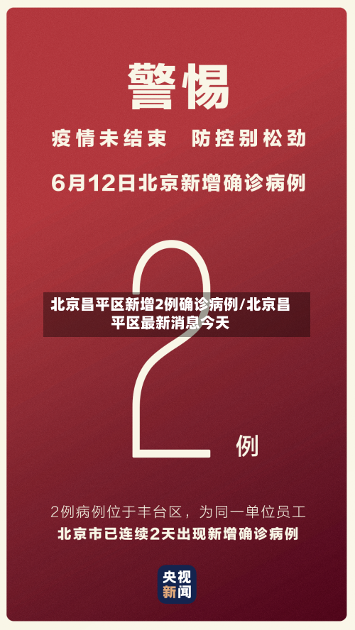 北京昌平区新增2例确诊病例/北京昌平区最新消息今天-第3张图片