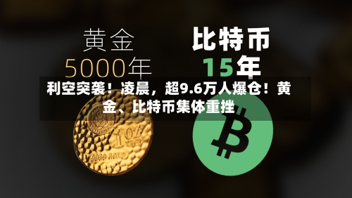 利空突袭！凌晨，超9.6万人爆仓！黄金、比特币集体重挫-第3张图片