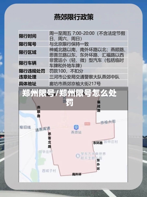 郑州限号/郑州限号怎么处罚-第3张图片