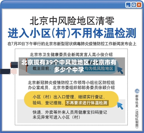 北京现有39个中风险地区/北京市有多少个中学