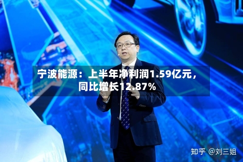 宁波能源：上半年净利润1.59亿元	，同比增长12.87%-第2张图片